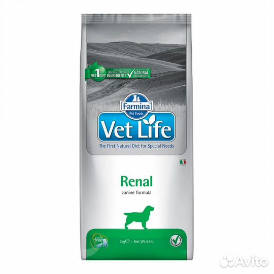 Farmina Vet Life Renal сухой для собак 12 кг