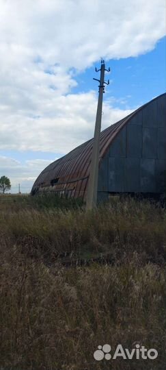 Арочный ангар бу