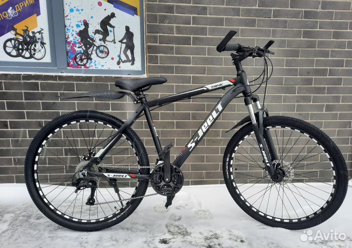 Велосипед алюминиевый c колесами 27,5 дюймов новый