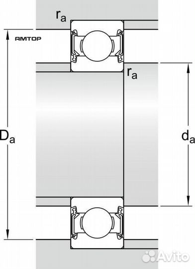 FAG 60002RSR Подшипник универсальный