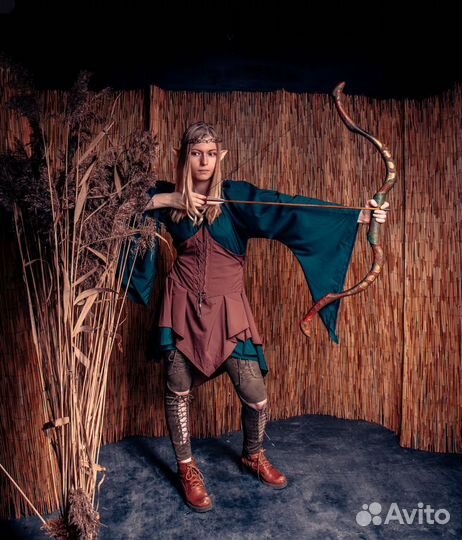 Костюм эльфа с луком и стрелой