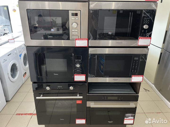 Встраиваемые микроволновые печи Midea