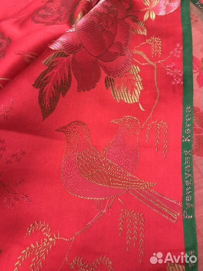 Натуральный корейский шелк (отрез ткани)