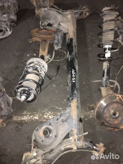 Балка задняя, подрамник пежо 107