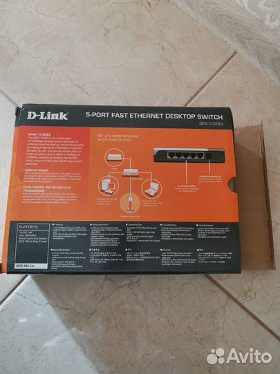 Коммутатор D-Link DES-1005D