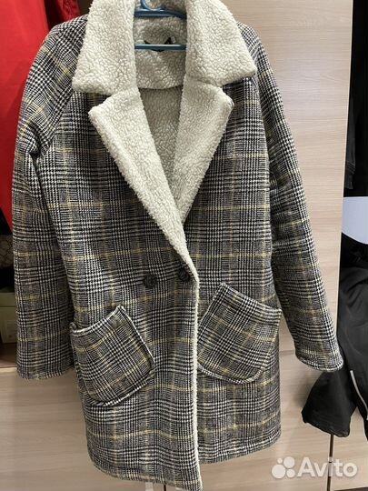 Пальто теплое
