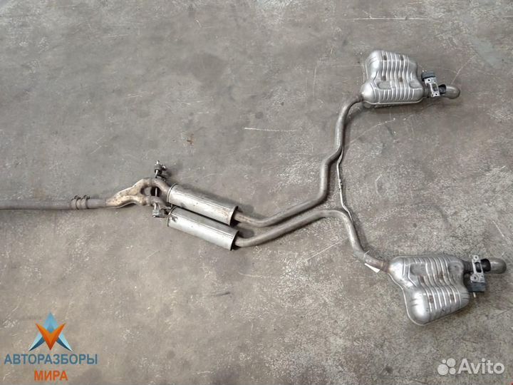 Глушитель Audi A6 4F/C6 2008