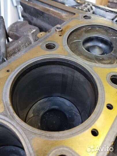 Блок двигателя ssangyong дизель d20dt