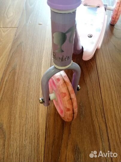 Детский самокат barbie