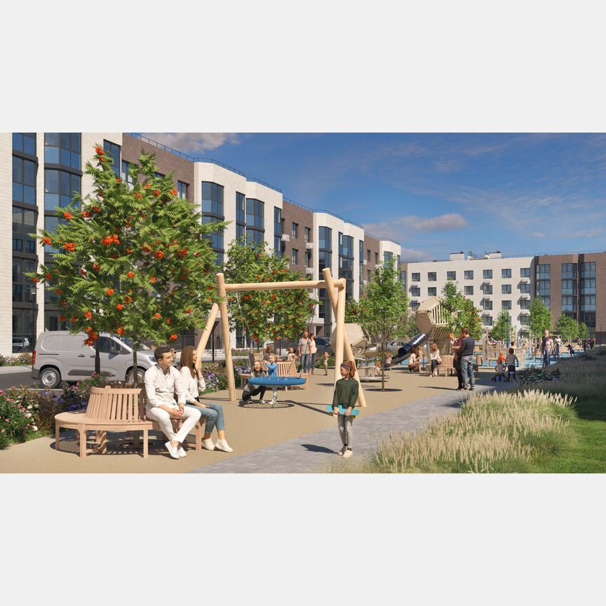 3-к. квартира, 90,5 м², 5/5 эт.