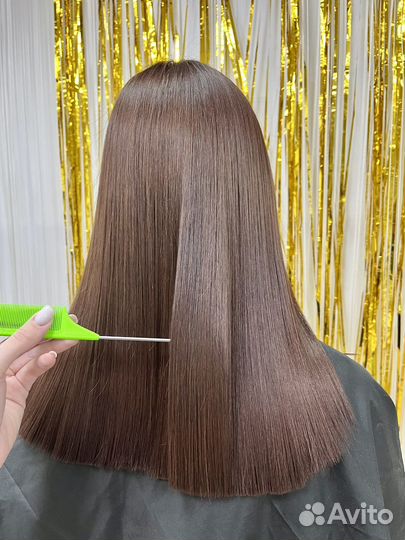 Кератиновое выпрямление волос, Реконструкция волос