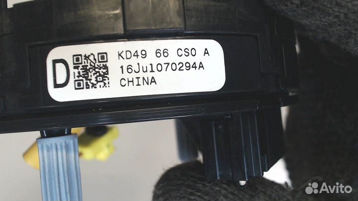 Шлейф руля Mazda 3 (BM), 2016