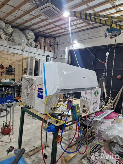 Кондиционер Haier Tundra on off 18htt 2022г. Б/у