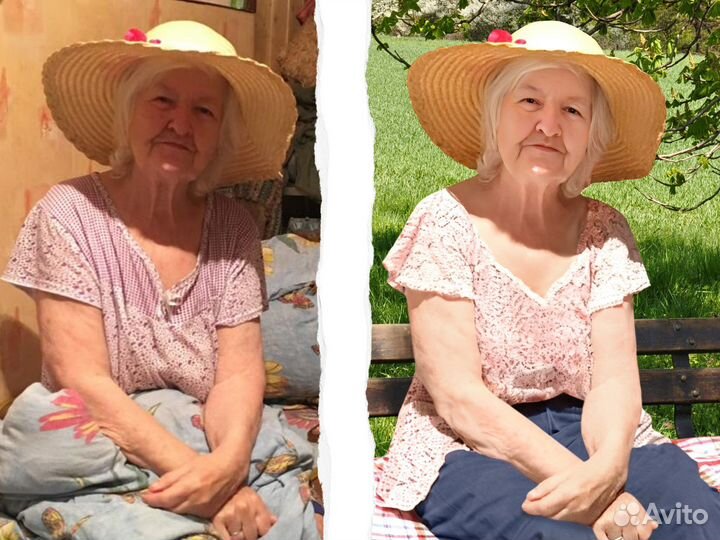 Фото на памятник / Реставрация / Ретушь