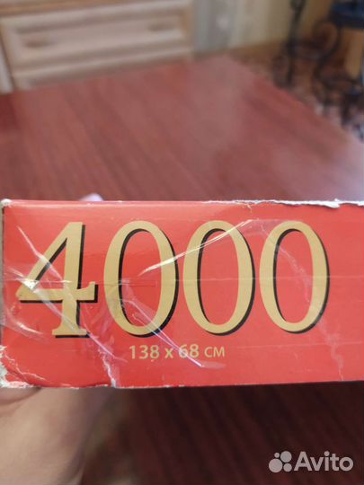 Пазл castorland 4000 подводный мир