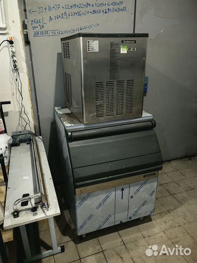 Льдогенератор scotsman MF46 колотый лед