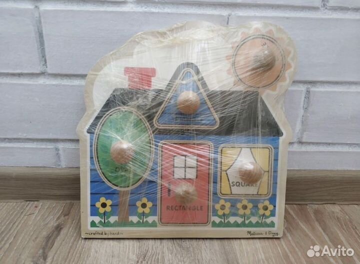 Пазл-формы на англ. Melissa&Doug