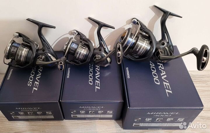 Катушка Shimano 22 Miravel 4000 С3000 2500S