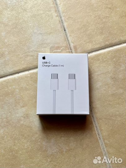 Кабель для зарядки Apple USB-C to USB-C оригинал