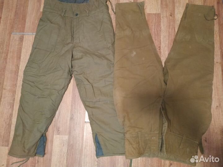 Армейские ватные штаны