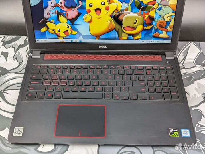 Dell Inspiron 15.6 i5-7300HQ 8GB GTX1050 128SSD