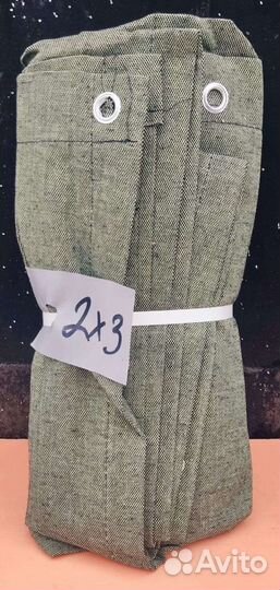 Штора в гараж на ворота - брезент