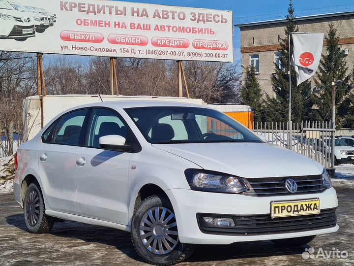 Volkswagen Polo 1.6 МТ, 2017, 299 000 км