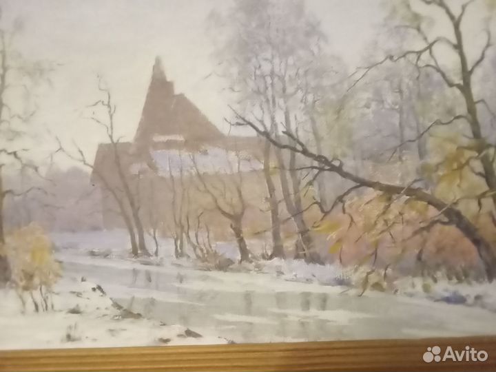 Картина маслом на холсте цветы 54х42