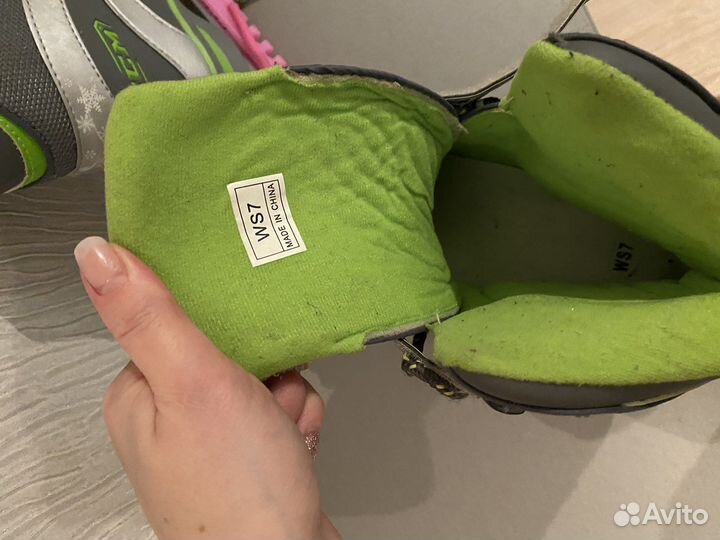 Коньки фигурные ссм