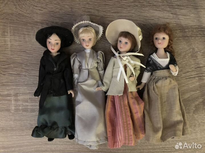 Фарфоровые куклы «Дамы эпохи»