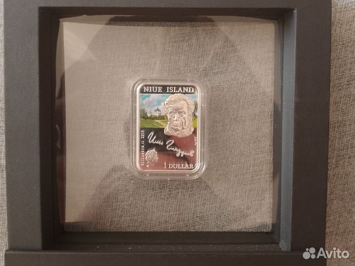 Коллекционная серебряная монета