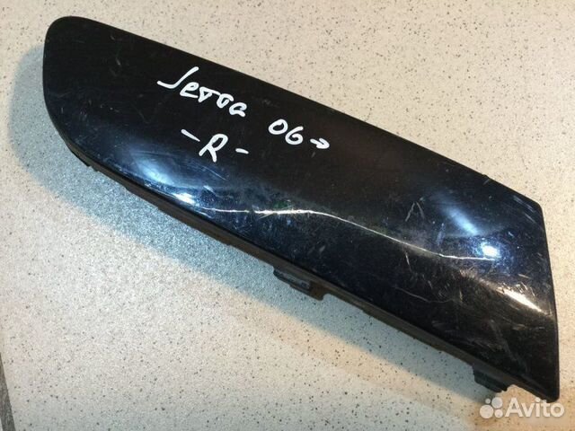 Накладка переднего бампера Volkswagen Jetta