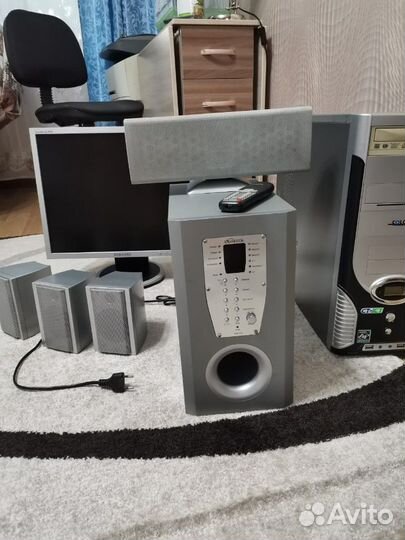 Монитор ЖК, системник