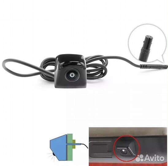 Универсальная камера заднего вида для всех авто
