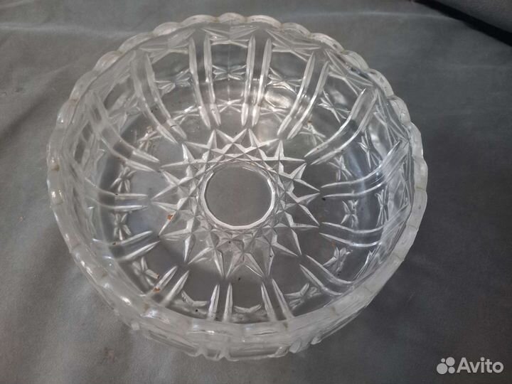 Ваза хрустальная