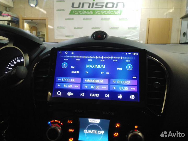 Магнитола 2/32 4яд Nissan Juke