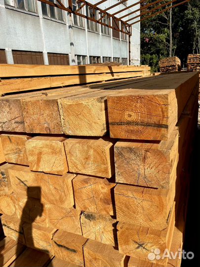 Брус обрезной 200х200х6000мм