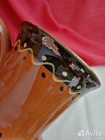 Кувшин две чашки СССР керамика