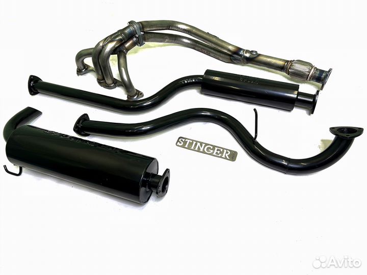 Комплект выхлопа для Шевроле Нивы 2123