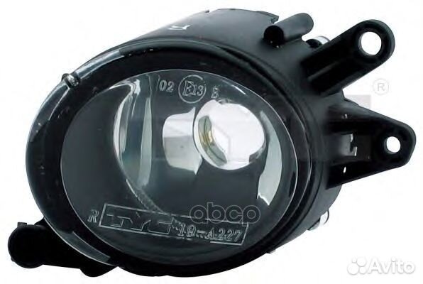 Противотуманная фара A4 Right 19-0227-01-2 TYC