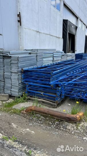 Стеллажи паллетные на производство