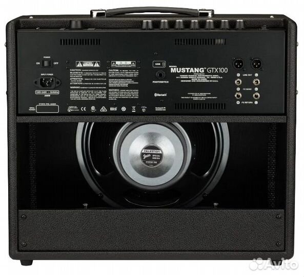 Гитарный усилитель комбо fender mustang GTX100