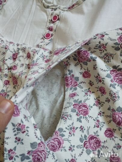 Сорочка для кормящих с секретом