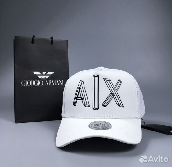 Кепка бейсболка белая