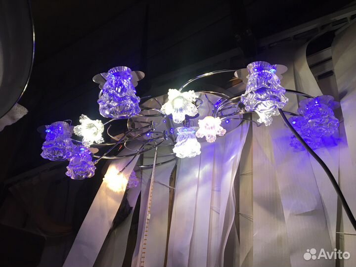 Люстра диодная