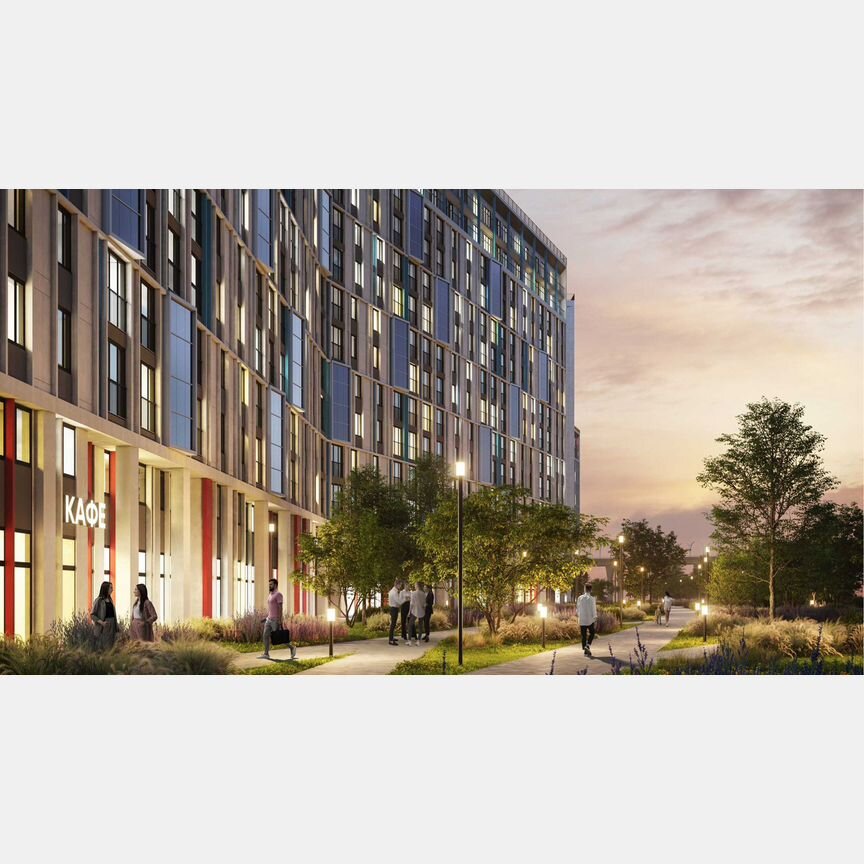 2-к. квартира, 65,5 м², 16/17 эт.