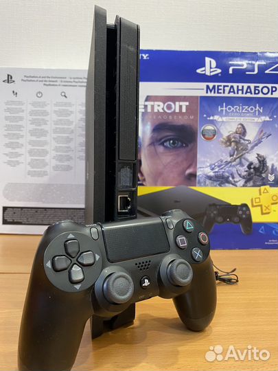 Sony PS4 Slim1tb Как новая/Гарантия/400игр