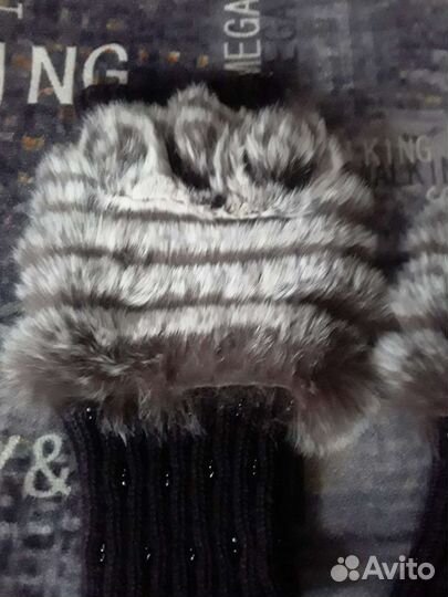 Перчатки метенки,шапка