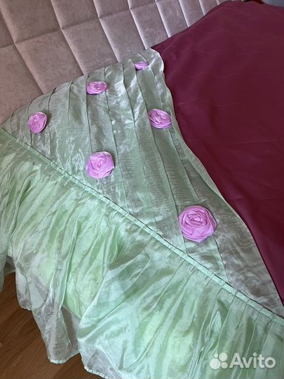 Комплект шторы и покрывало