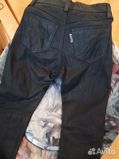 Брюки кожаные Akito